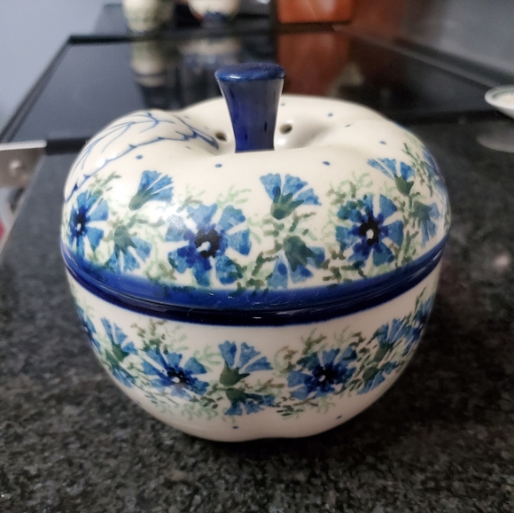 Other - COPY - Polish Pottery - Large Apple Baker